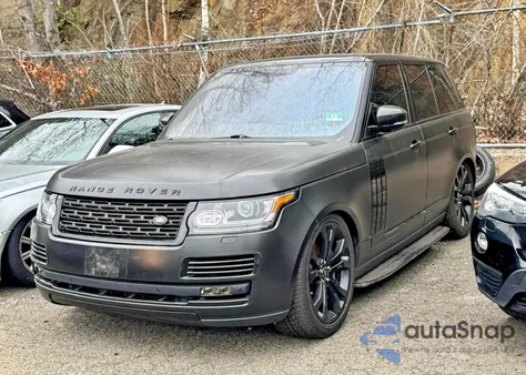 2015 Land Rover Range Rover Supercharged из США, поврежденный, VIN SALGS2TF8FA242311